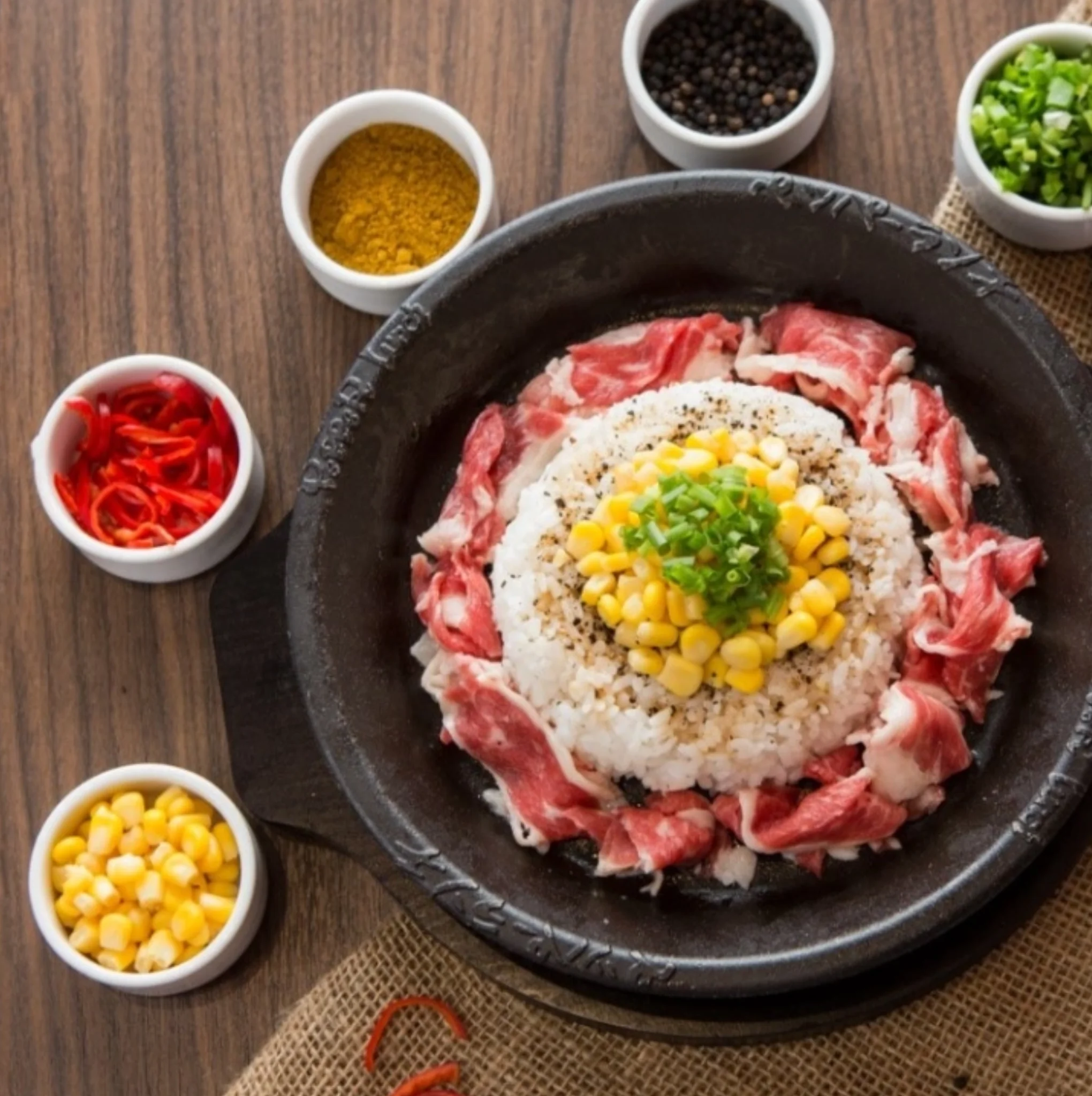 Bó sốt tiêu đên Pepper Lunch