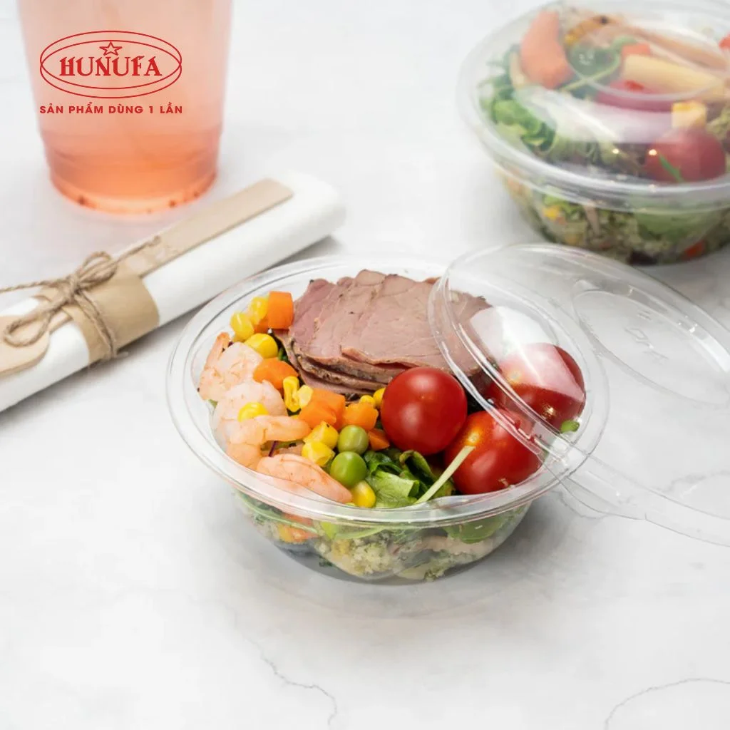 tô nhựa đựng thức ăn