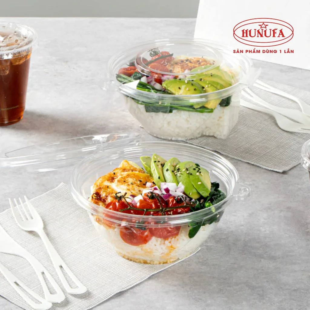 tô nhựa đựng thức ăn