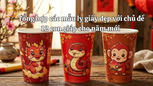 mẫu ly giấy đẹp