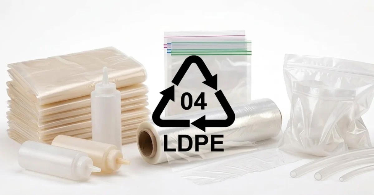Ký hiệu trên ly nhựa (LDPE) - Các sản phẩm từ nhựa LDPE