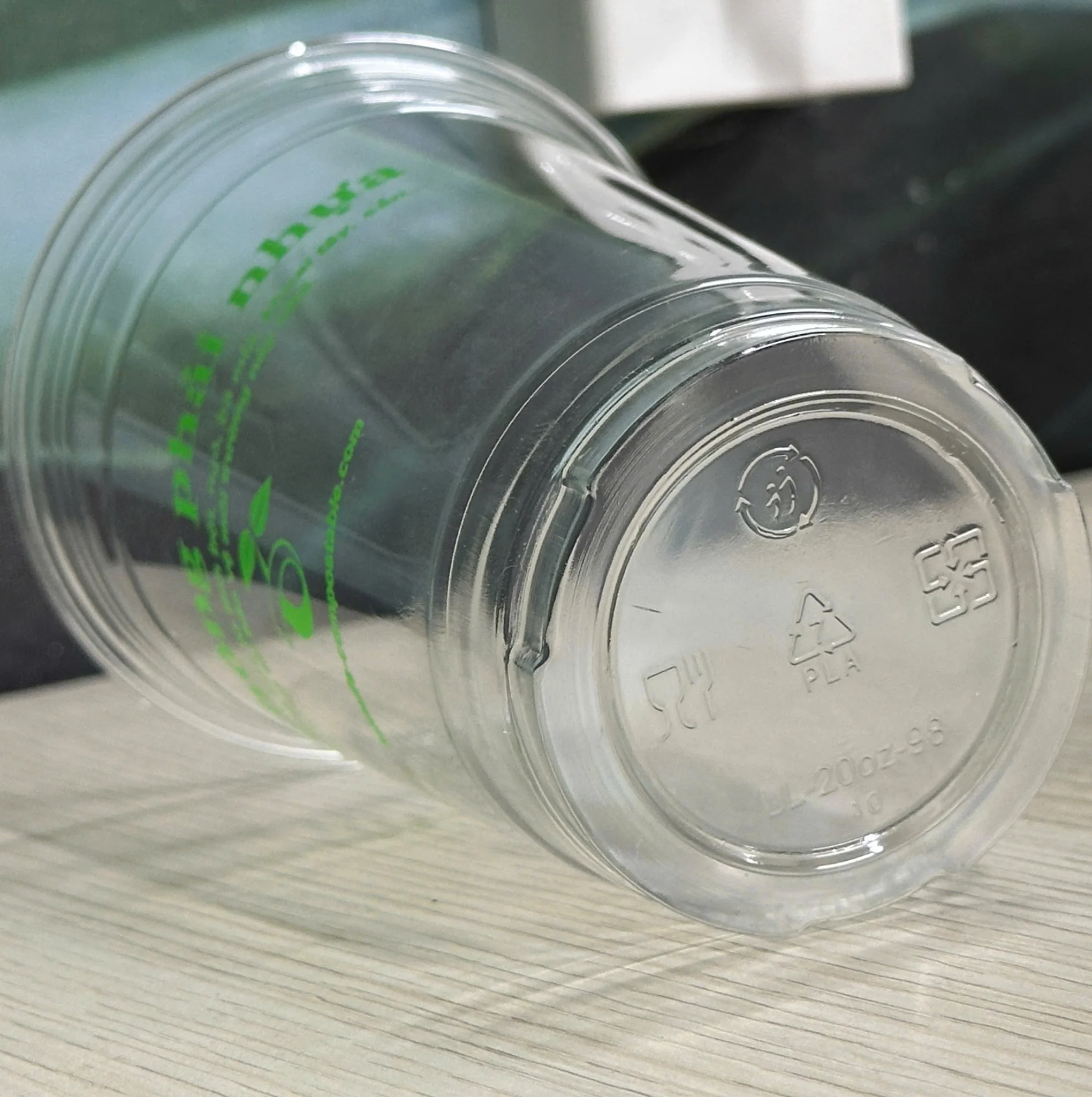 Ký hiệu trên ly nhựa sinh học PLA - Hunufa Compostable