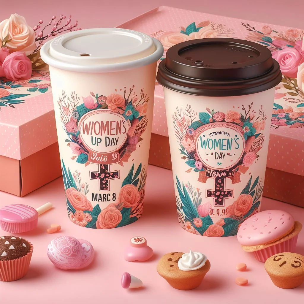 Mừng Ngày Quốc Tế Phụ Nữ 8/3 với những mẫu ly giấy đẹp và ý nghĩa