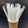 Ống hút nhựa trắng