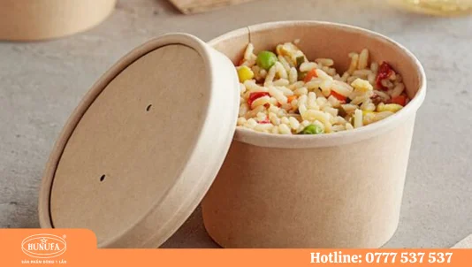 Mua tô giấy đựng thức ăn ở đâu tốt - địa chỉ bán tô giấy kraft chất lượng