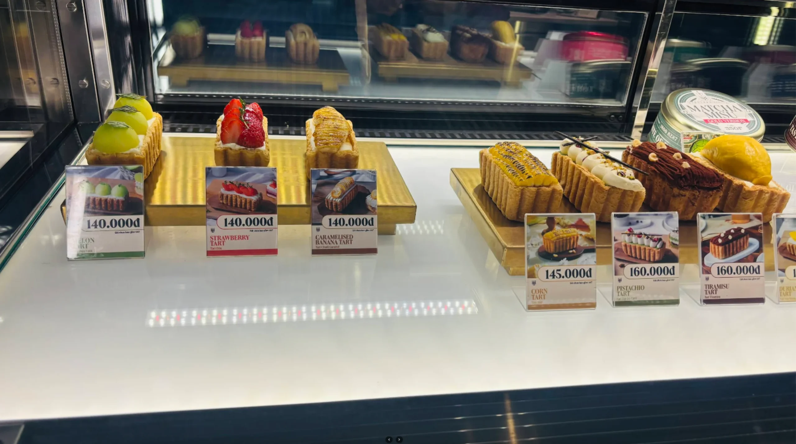 Bảng gía mới nhất bánh tart ngàn lớp 350F