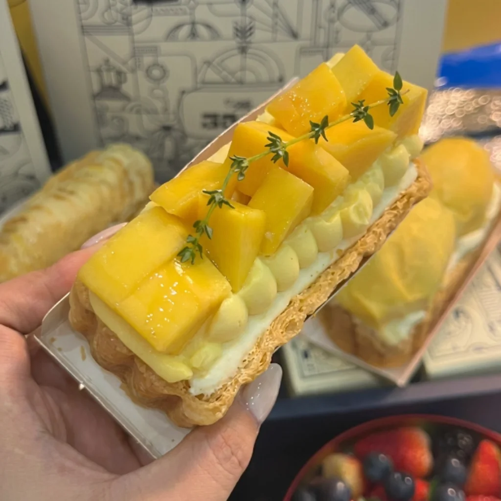 Bánh Tart Ngàn Lớp 350F Xoài