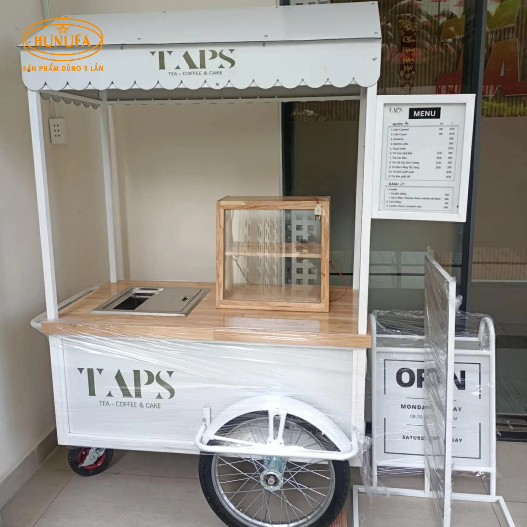 100+ Mẫu xe bán cafe take away, bán nước, bán hàng, đẹp, gấp gọn, giá rẻ