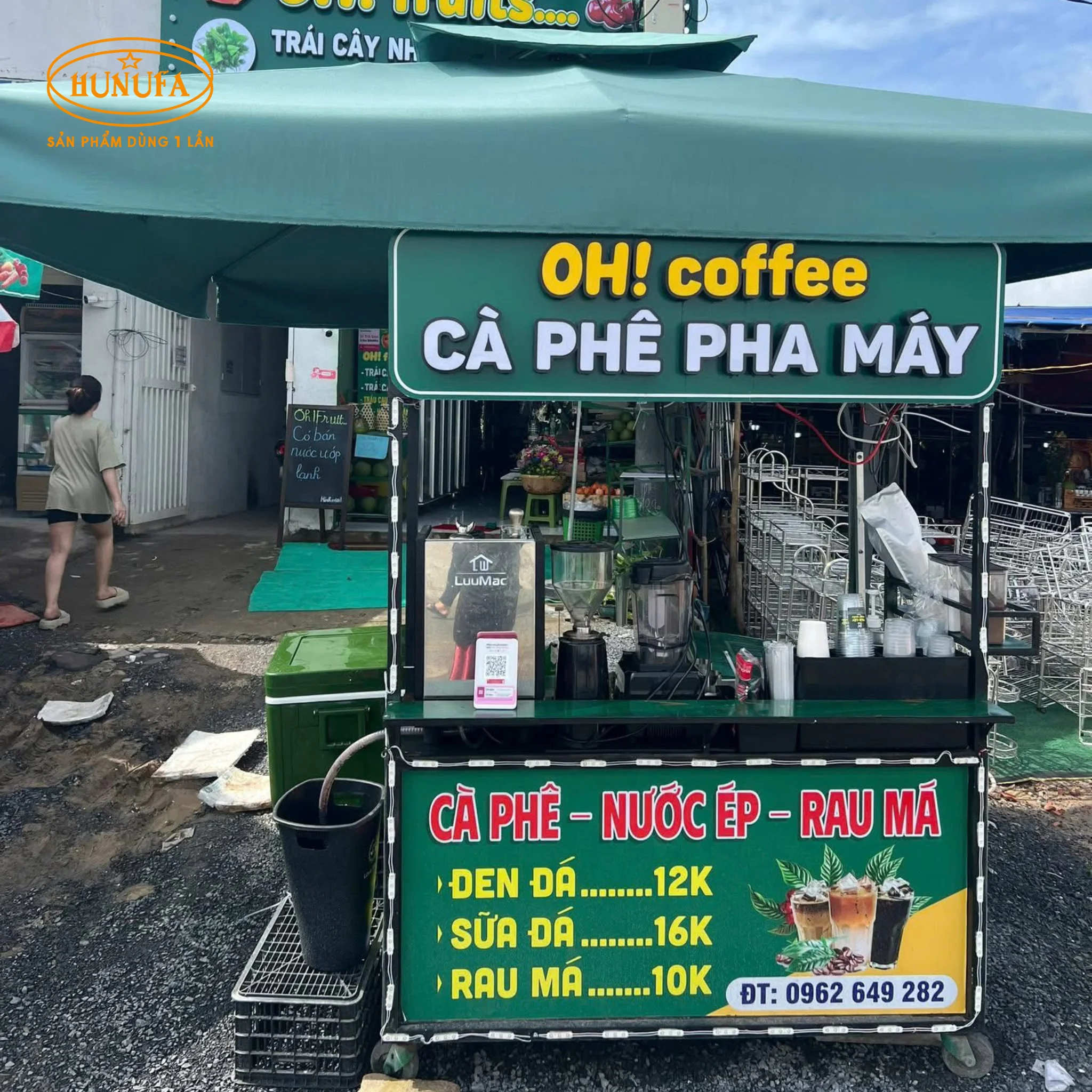 100+ Mẫu xe bán cafe take away, bán nước, bán hàng, đẹp, gấp gọn, giá rẻ