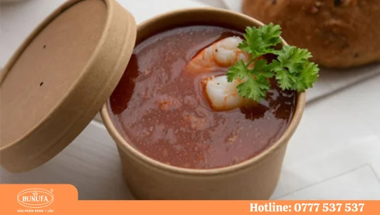 Có nên sử dụng tô giấy đựng thức ăn nóng không ?