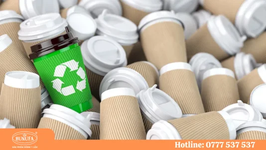 Cốc giấy ly giấy có tái chế được không ?