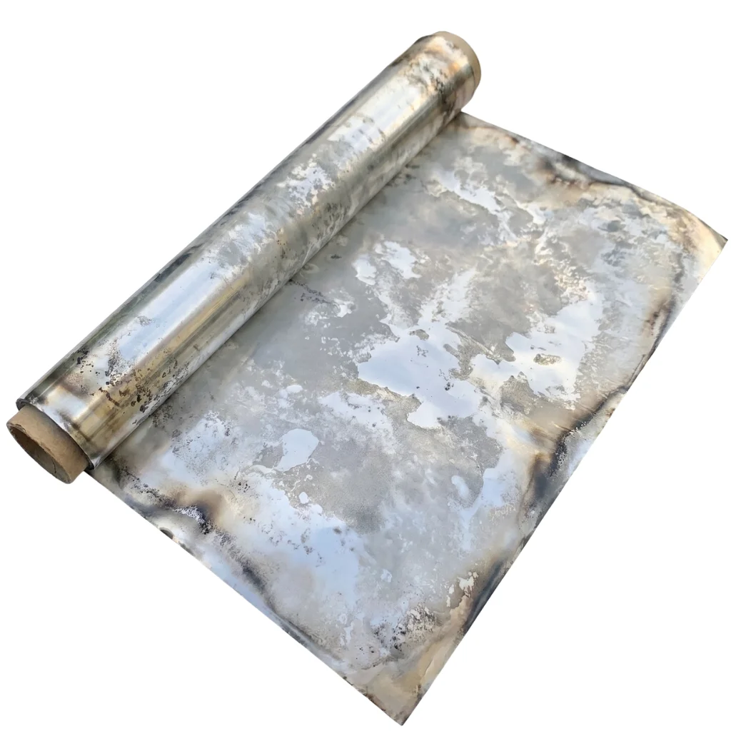 Giấy bạc bị đen do oxy hóa bảo quản sai cách