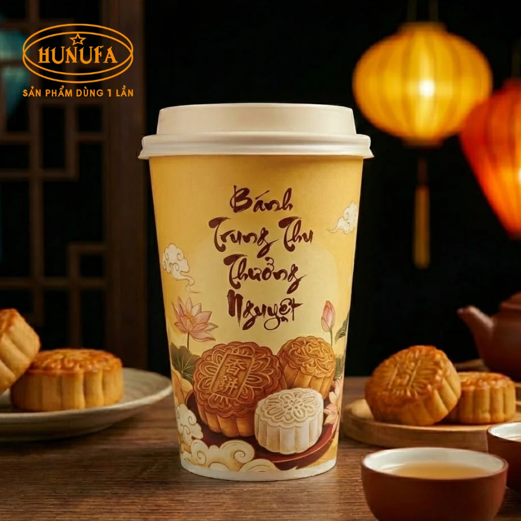 Tổng hợp các mẫu ly giấy Trung Thu đẹp, độc lạ