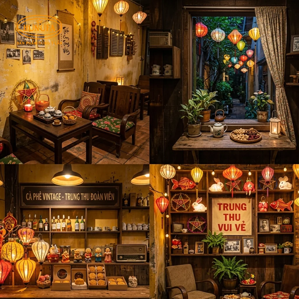 5 cách trang trí Trung Thu cho quán cafe độc đáo, hút khách