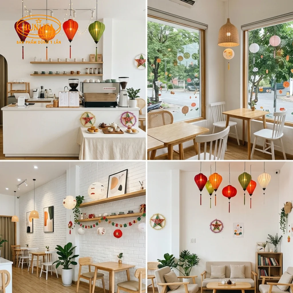 5 cách trang trí Trung Thu cho quán cafe độc đáo, hút khách