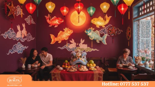6 cách trang trí Trung Thu cho quán cafe độc đáo, hút khách