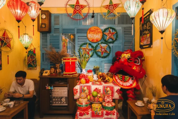 6 cách trang trí Trung Thu cho quán cafe dễ làm, hút khách