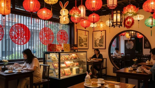 10 cách trang trí trung thu cho quán cafe dễ làm hút khách