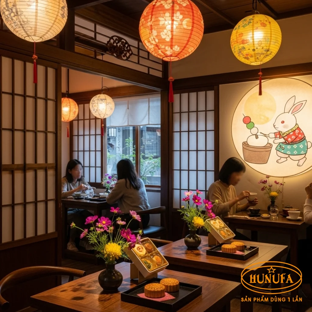 6 cách trang trí Trung Thu cho quán cafe dễ làm, hút khách