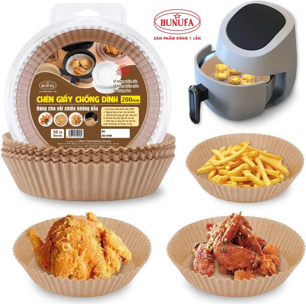 Có nên lót giấy bạc trong nồi chiên không dầu ?