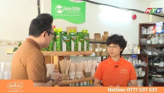 HTV9 - “Tiêu Dùng Hiện Đại” khám phá giải pháp Xanh về công nghệ vật liệu sinh học tại Hunufa