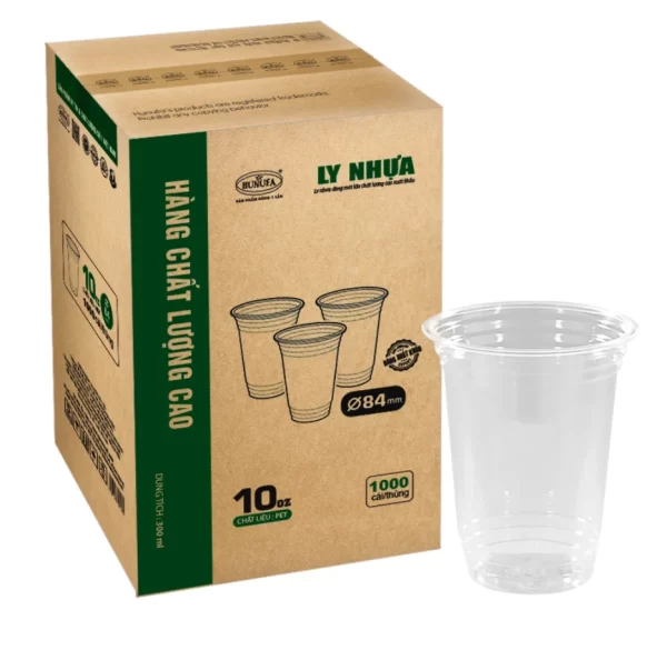 Ly nhựa 300ml - 10oz / Cốc nhựa 300ml - 10oz in theo yêu cầu