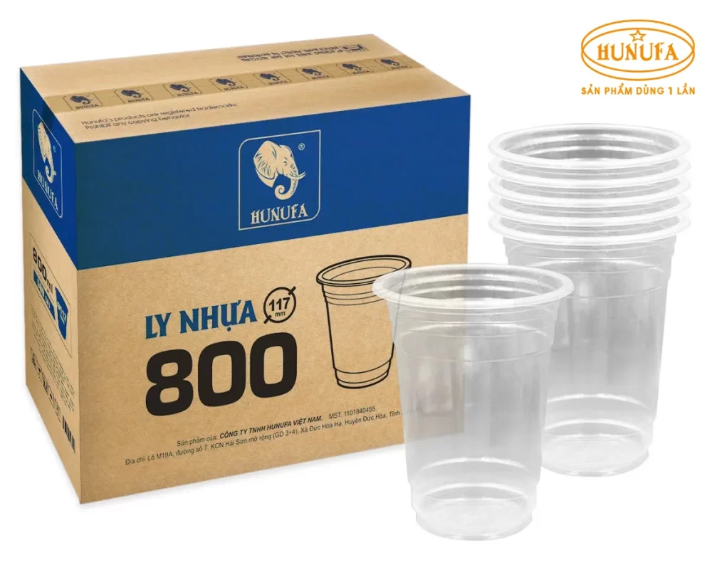 Ly nhựa 800ml / Cốc nhựa 800ml