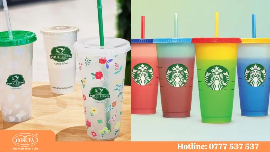 Ly nhựa đổi màu theo nhiệt độ - Bí quyết tăng doanh số cho quán cafe của bạn