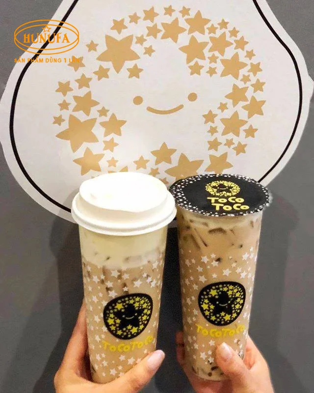 Thiết kế ly nhựa TocoToco đẹp mắt sáng tạo thu hút khách hàng