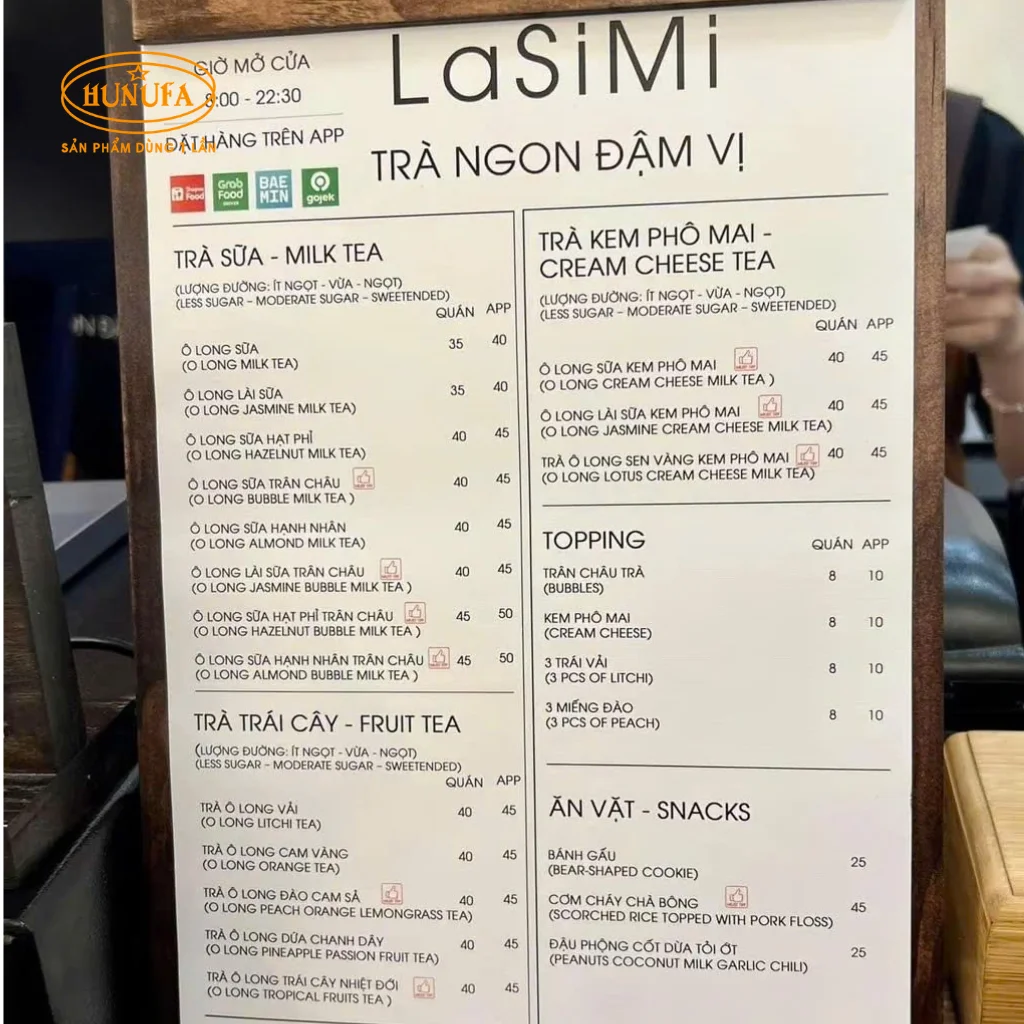 Review trà sữa LaSiMi - Chân ái cho hội nghiện trà Ô long đậm vị