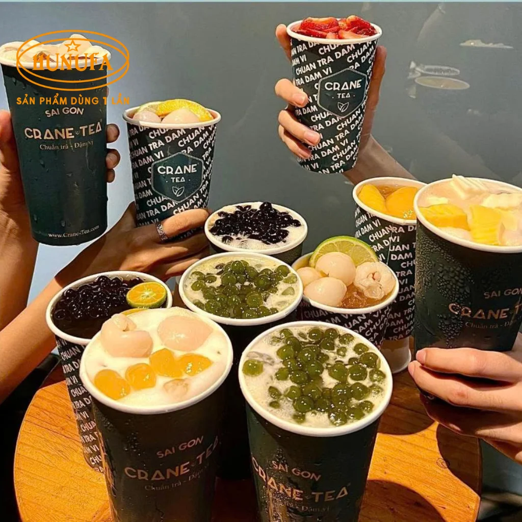 Khám phá menu trà sữa Crane Tea - Đa dạng đồ uống và mức giá chi tiết