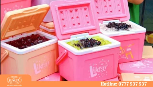 trà sữa thùng đá gây sốt cộng đồng mạng