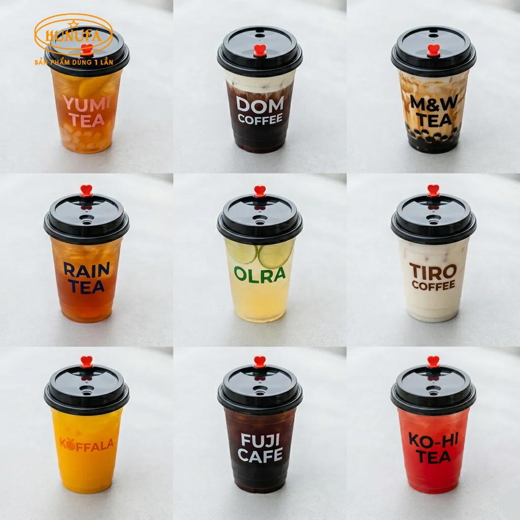 Khám phá những mẫu in ly nhựa đẹp, chất lượng, hot trend