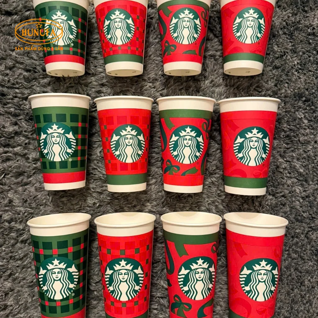 Ly giấy Starbucks & Nơi sản xuất, in ấn ly giấy chất lượng