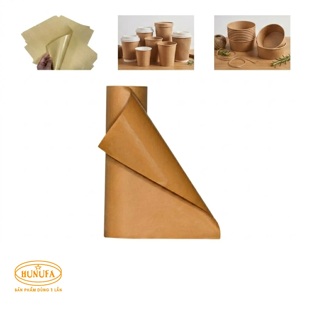 Giấy kraft tráng PE là gì? Có an toàn cho sức khỏe không?