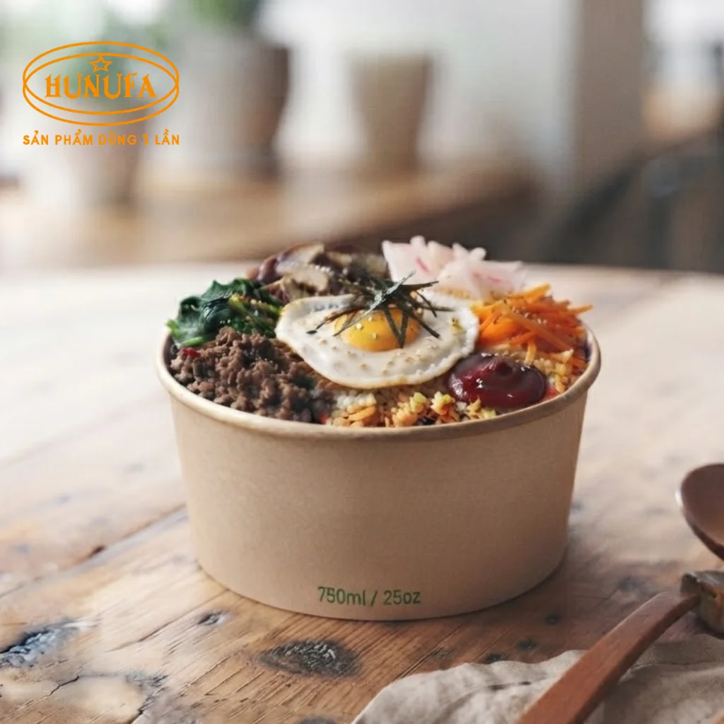 Top 5 mẫu tô giấy đựng thức ăn phổ biến, phù hợp nhiều nhu cầu