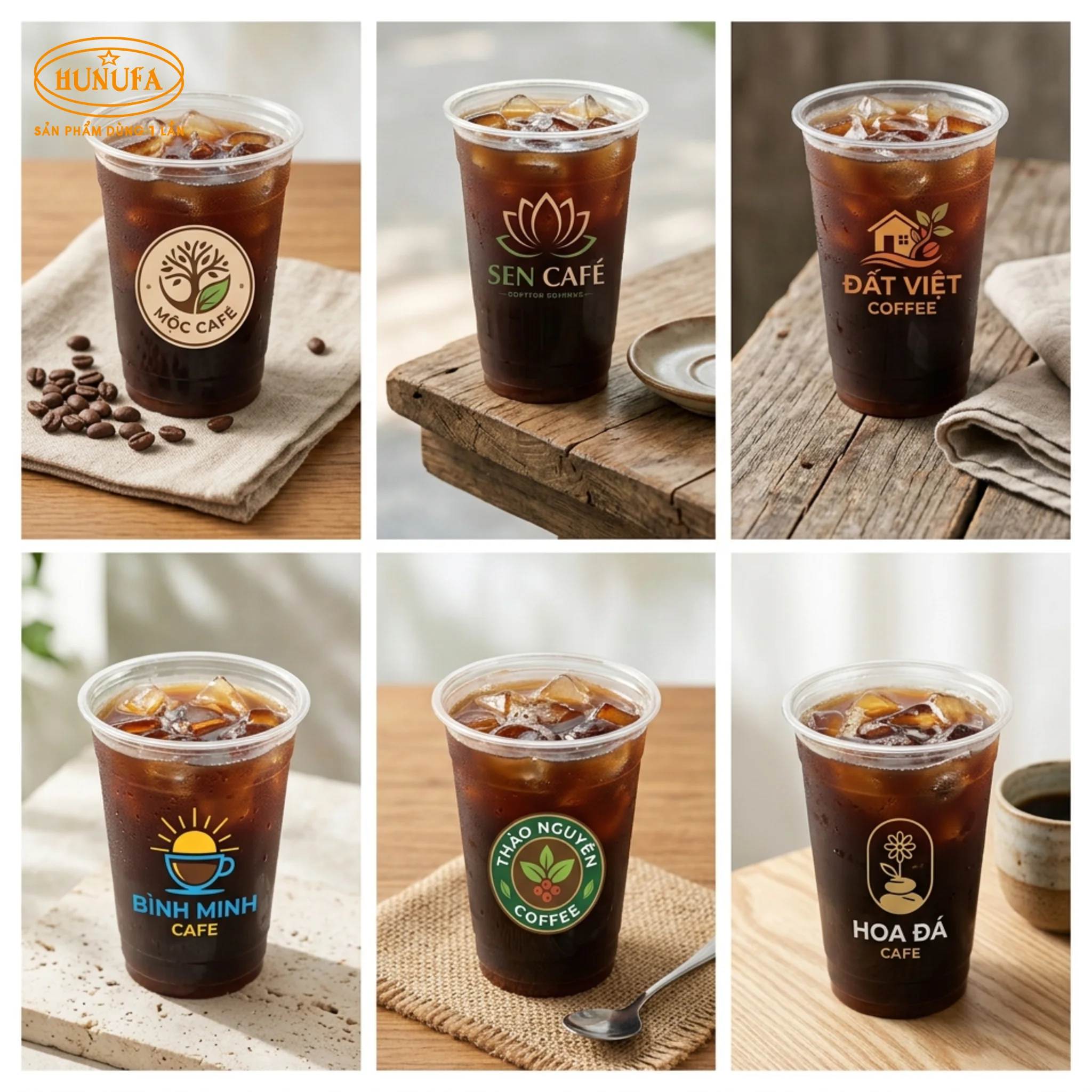 100+ Mẫu ly nhựa in logo đẹp, giá rẻ cho quán trà sữa, cafe