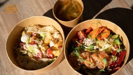 Top 5 mẫu tô giấy đựng thực phẩm, thức ăn, đồ ăn nóng, giá rẻ, chất lượng