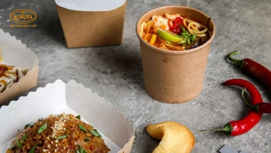 Top 5 mẫu tô giấy đựng thực phẩm, thức ăn, đồ ăn nóng, giá rẻ, chất lượng