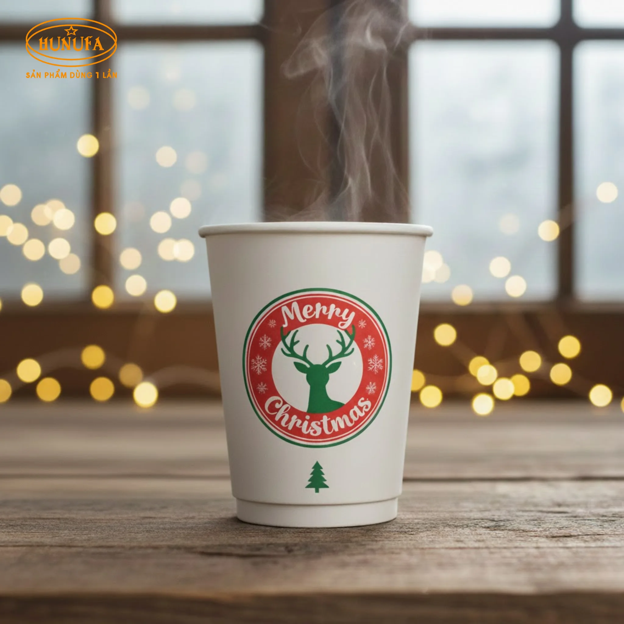 Ly giấy Giáng Sinh đẹp, chất lượng, giá tốt mùa Noel