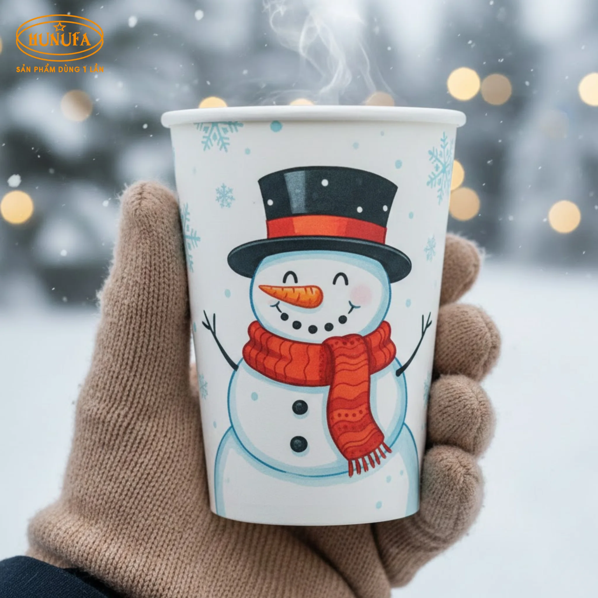 Ly giấy Giáng Sinh đẹp, chất lượng, giá tốt mùa Noel