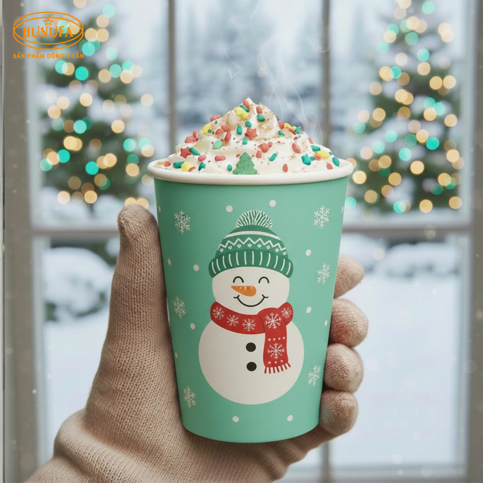 Ly giấy Giáng Sinh đẹp, chất lượng, giá tốt mùa Noel