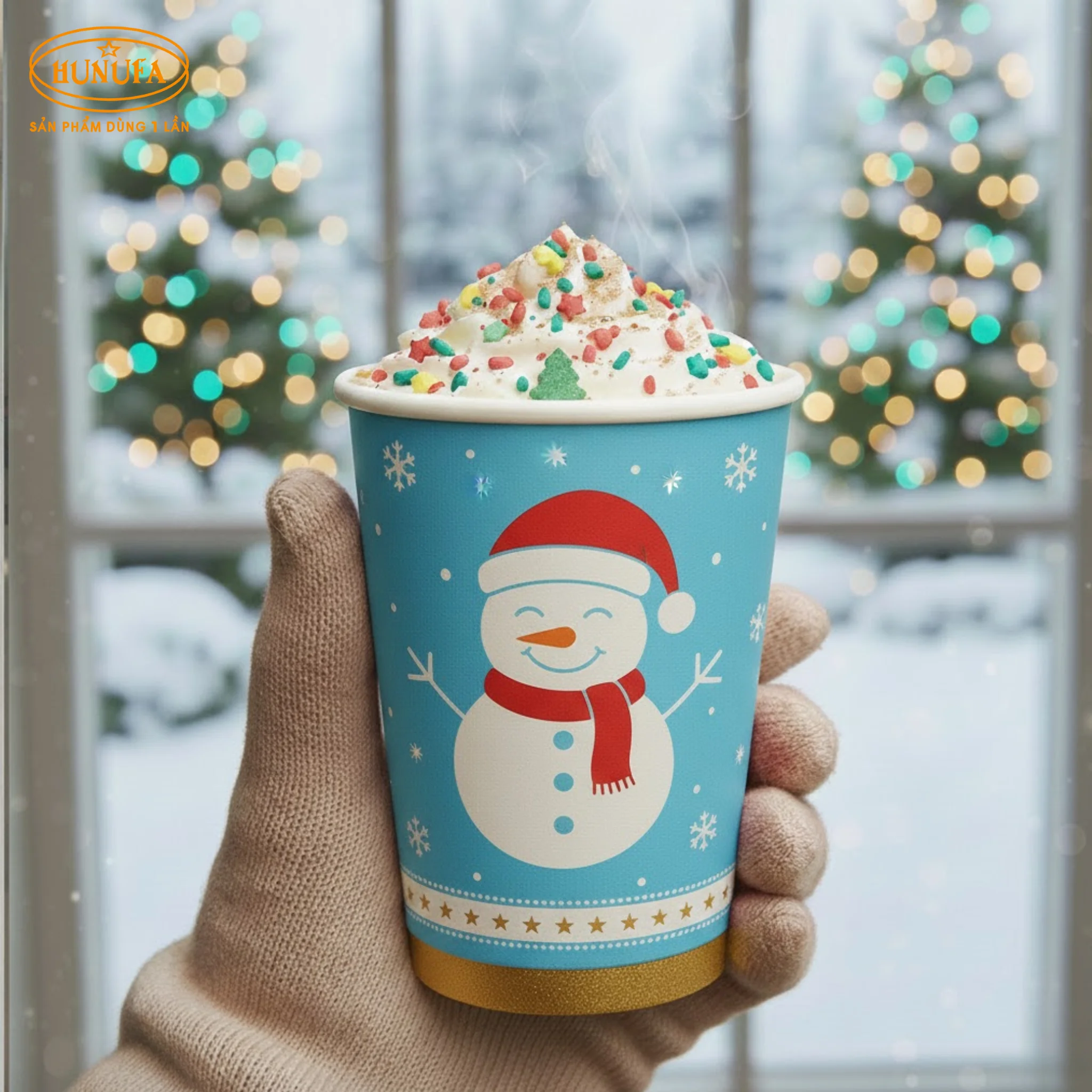 Ly giấy Giáng Sinh đẹp, chất lượng, giá tốt mùa Noel