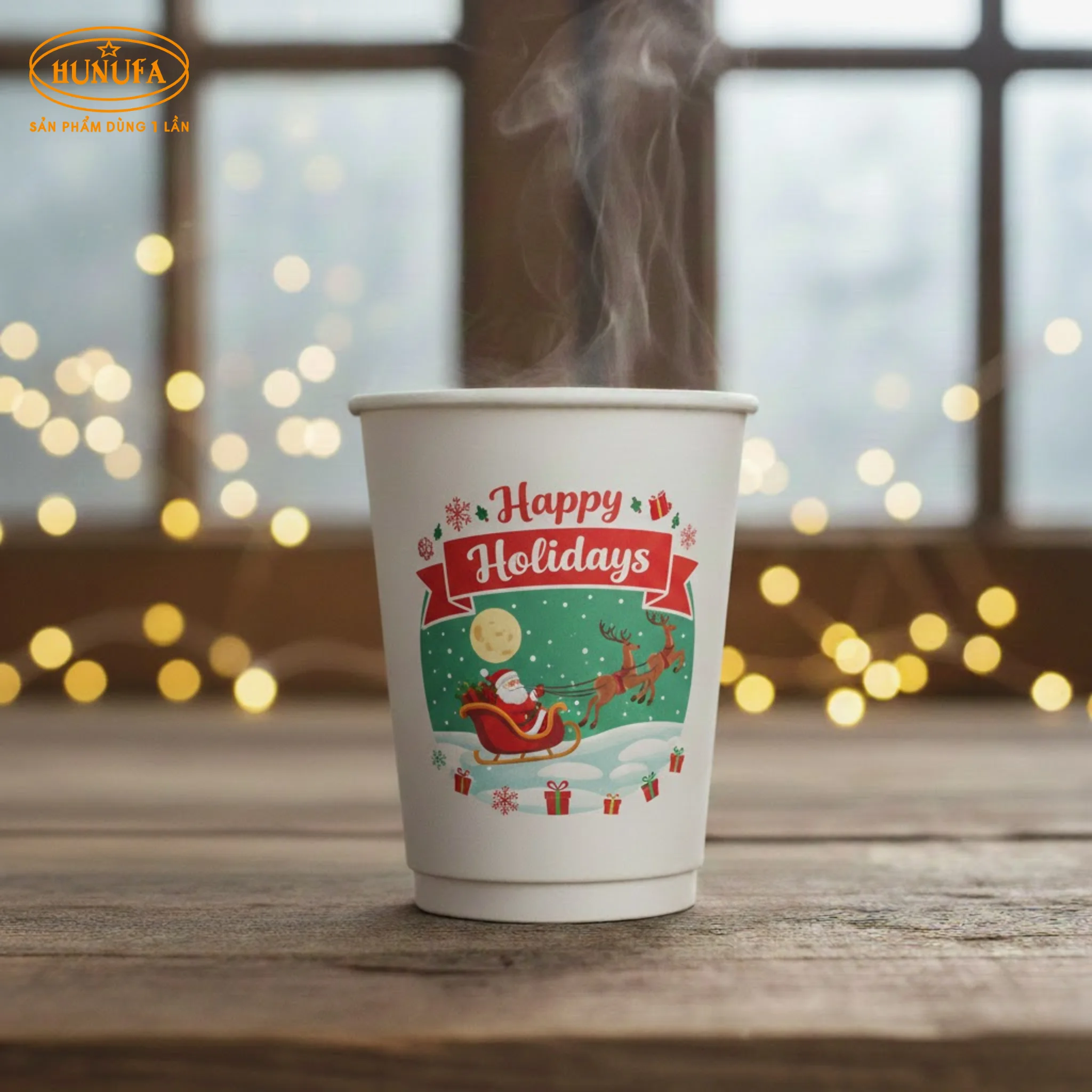 Ly giấy Giáng Sinh đẹp, chất lượng, giá tốt mùa Noel