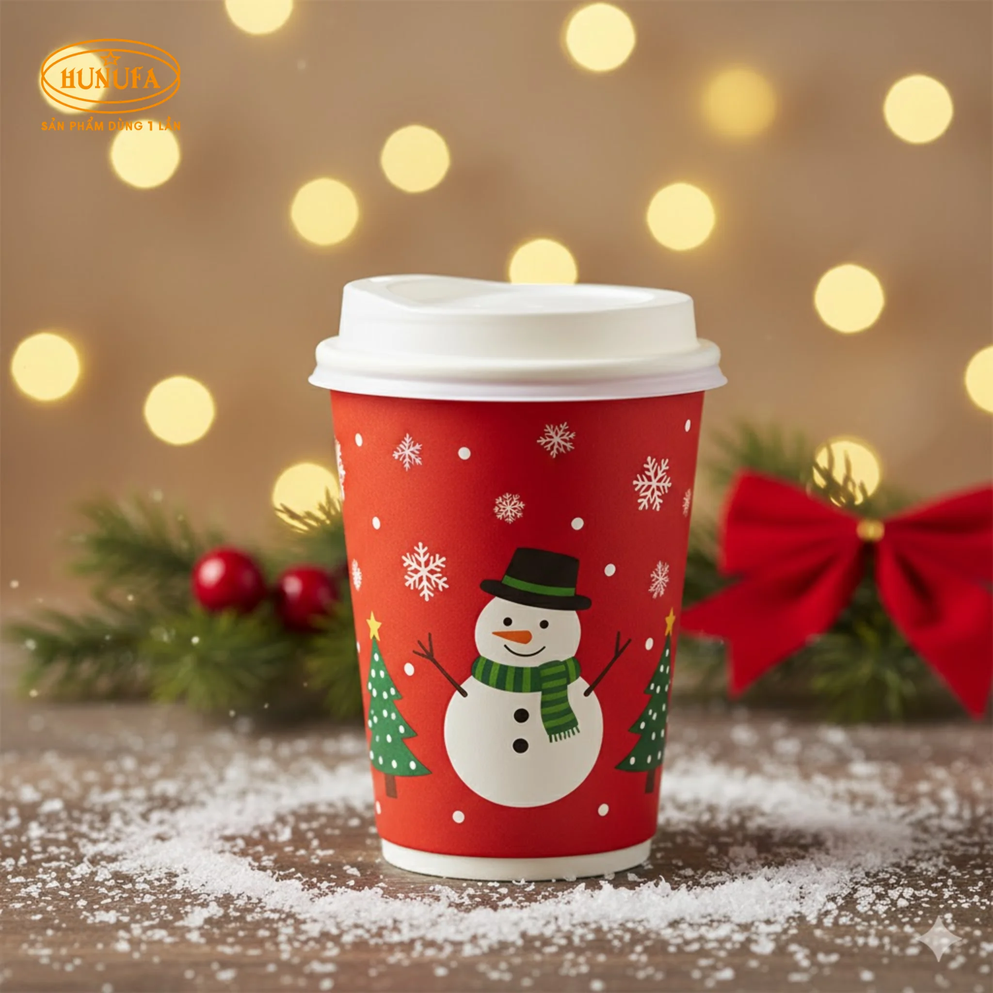 Ly giấy Giáng Sinh đẹp, chất lượng, giá tốt mùa Noel 2025