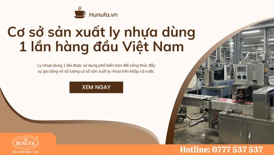 cơ sở sản xuất ly nhựa