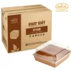 Hộp giấy vuông kraft nắp trong