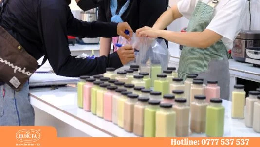 kinh doanh sữa hạt