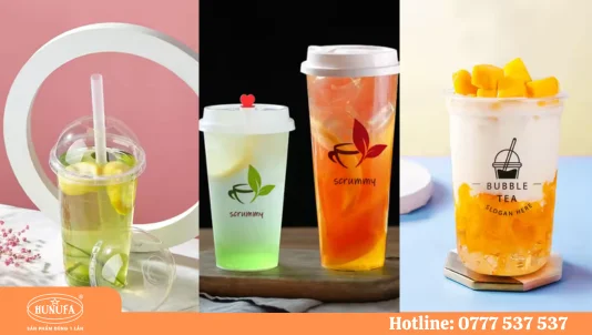 4 kiểu ly đựng trà đào phổ biến, hot trend trong năm nay