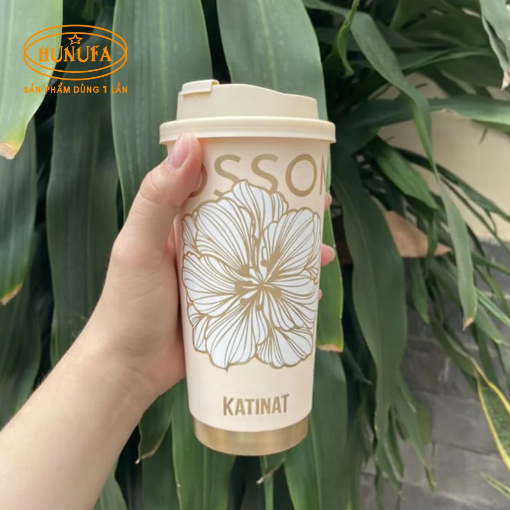 Ly giấy Katinat thiết kế đẹp mắt và địa chỉ in ấn ly giấy cao cấp chuyên nghiệp